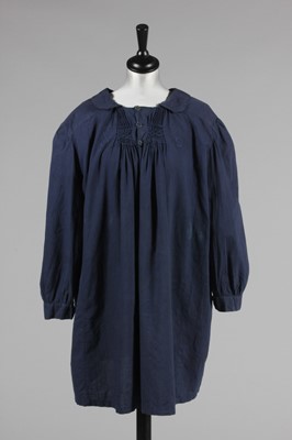 Lot 121 - Two farmer's smocks, early 20th century, one...