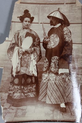 Lot 252 - A Chinese ensemble, circa 1900, (late Qing),...