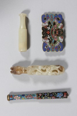 Lot 254 - A group of accessories and implements, Chinese,...