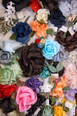 Lot 241 - Five boxes of sample flowers, comprising...