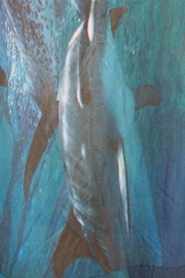 Lot 236 - An Alexander McQueen printed polyamide dress...