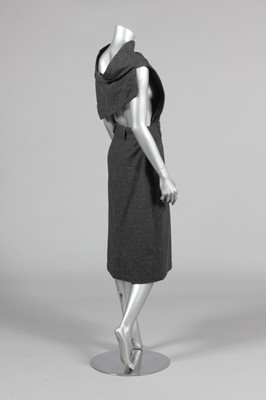 Lot 235 - A Commes des Garcons halter-neck grey tweed...
