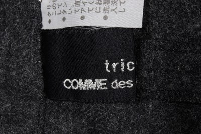 Lot 235 - A Commes des Garcons halter-neck grey tweed...