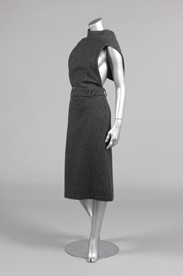 Lot 235 - A Commes des Garcons halter-neck grey tweed...