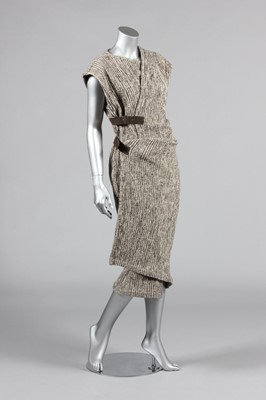 Lot 234 - An Issey Miyake black and white tweed tunic...