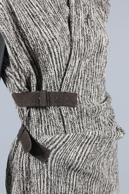 Lot 234 - An Issey Miyake black and white tweed tunic...