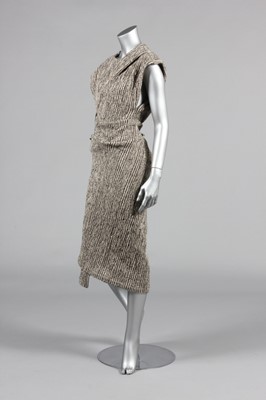 Lot 234 - An Issey Miyake black and white tweed tunic...