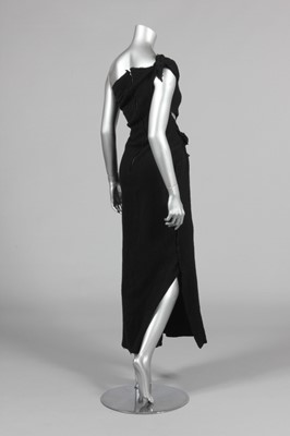 Lot 233 - A Commes des Garcons distressed-look black...