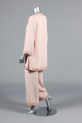 Lot 231 - A Lancetti couture ivory ottoman wool cocktail...