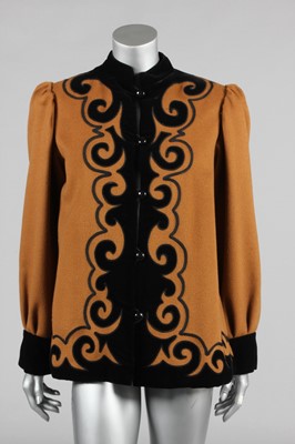 Lot 228 - An Yves Saint Laurent Rive Gauche appliqued...