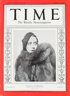 Lot 226 - Time Magazine, August 13th, 1934 which...