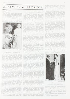 Lot 226 - Time Magazine, August 13th, 1934 which...