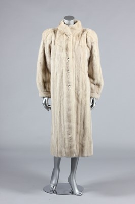 Lot 225 - An Yves Saint Laurent Fourrures silver mink...