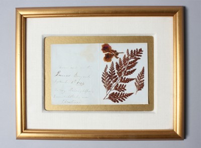 Lot 129 - A pair of brown leather infant shoes and...