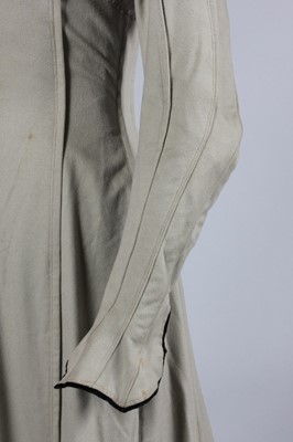 Lot 142 - A good Russell & Allen grey moire evening gown,...