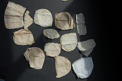 Lot 411 - A good collection of baby garments, late 17th...
