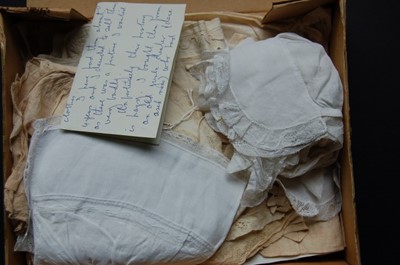 Lot 411 - A good collection of baby garments, late 17th...