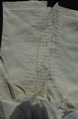 Lot 411 - A good collection of baby garments, late 17th...