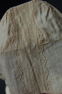 Lot 411 - A good collection of baby garments, late 17th...