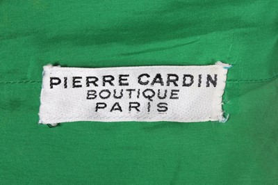 Lot 158 - A Pierre Cardin green and blue houndstooth...