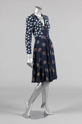 Lot 183 - An Ossie Clark/Celia Birtwell forties inspired...