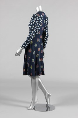 Lot 183 - An Ossie Clark/Celia Birtwell forties inspired...