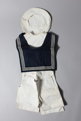 Lot 182 - A group of boy's sailor suits circa 1910 and...