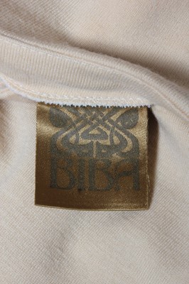 Lot 159 - A Biba 1940s-style mustard wool jersey skirt...