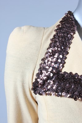 Lot 159 - A Biba 1940s-style mustard wool jersey skirt...