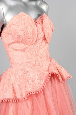 Lot 166 - Prom/dance dresses, mid-late 1950s, of...