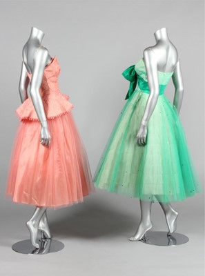 Lot 166 - Prom/dance dresses, mid-late 1950s, of...
