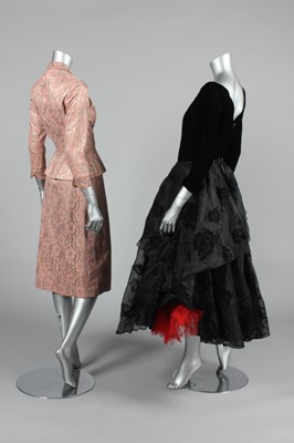 Lot 167 - Evening-wear 1950s, four ensembles including a...