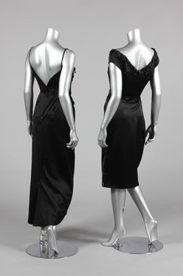Lot 172 - Four beaded evening gowns, circa 1960,...