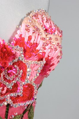 Lot 172 - Four beaded evening gowns, circa 1960,...