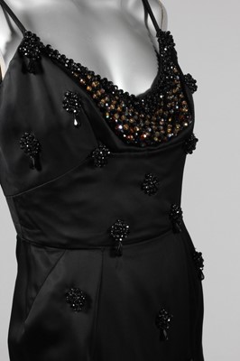 Lot 172 - Four beaded evening gowns, circa 1960,...