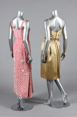 Lot 172 - Four beaded evening gowns, circa 1960,...