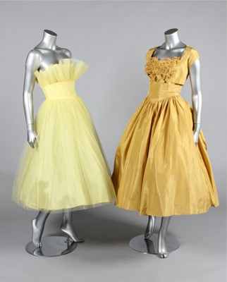 Lot 176 - A group of cocktail/evening wear, late 1950s...