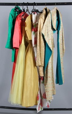 Lot 176 - A group of cocktail/evening wear, late 1950s...