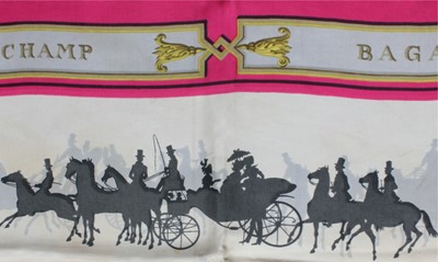 Lot 185 - Six Hermès silk scarves, comprising hunting...