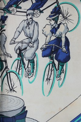 Lot 185 - Six Hermès silk scarves, comprising hunting...