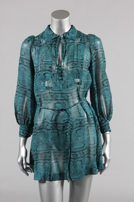 Lot 186 - Two Jean Muir chiffon ensembles, both labelled,...