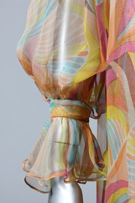 Lot 186 - Two Jean Muir chiffon ensembles, both labelled,...