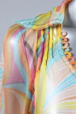 Lot 186 - Two Jean Muir chiffon ensembles, both labelled,...