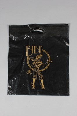 Lot 197 - A Biba silver cloque evening suit, mid 1970s,...