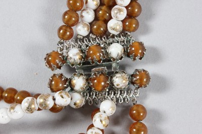 Lot 203 - A Christian Dior beaded necklace, 1959, the...
