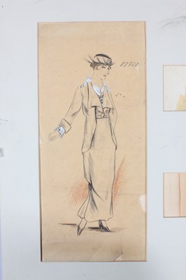 Lot 213 - Maison Carven fashion sketches, Spring-Summer...