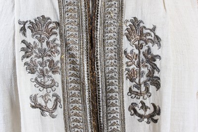 Lot 283 - A fine embroidered chemise or kolonato,...
