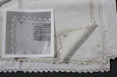 Lot 399 - A damask napkin woven with the siege of Lille,...