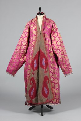 Lot 314 - A brocaded nobleman's robe (joma) Bukharan,...