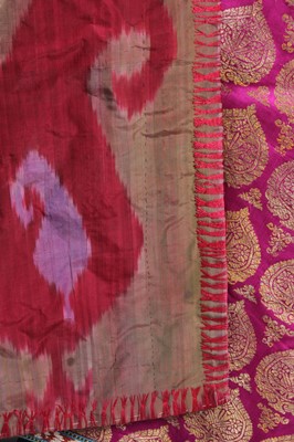 Lot 314 - A brocaded nobleman's robe (joma) Bukharan,...
